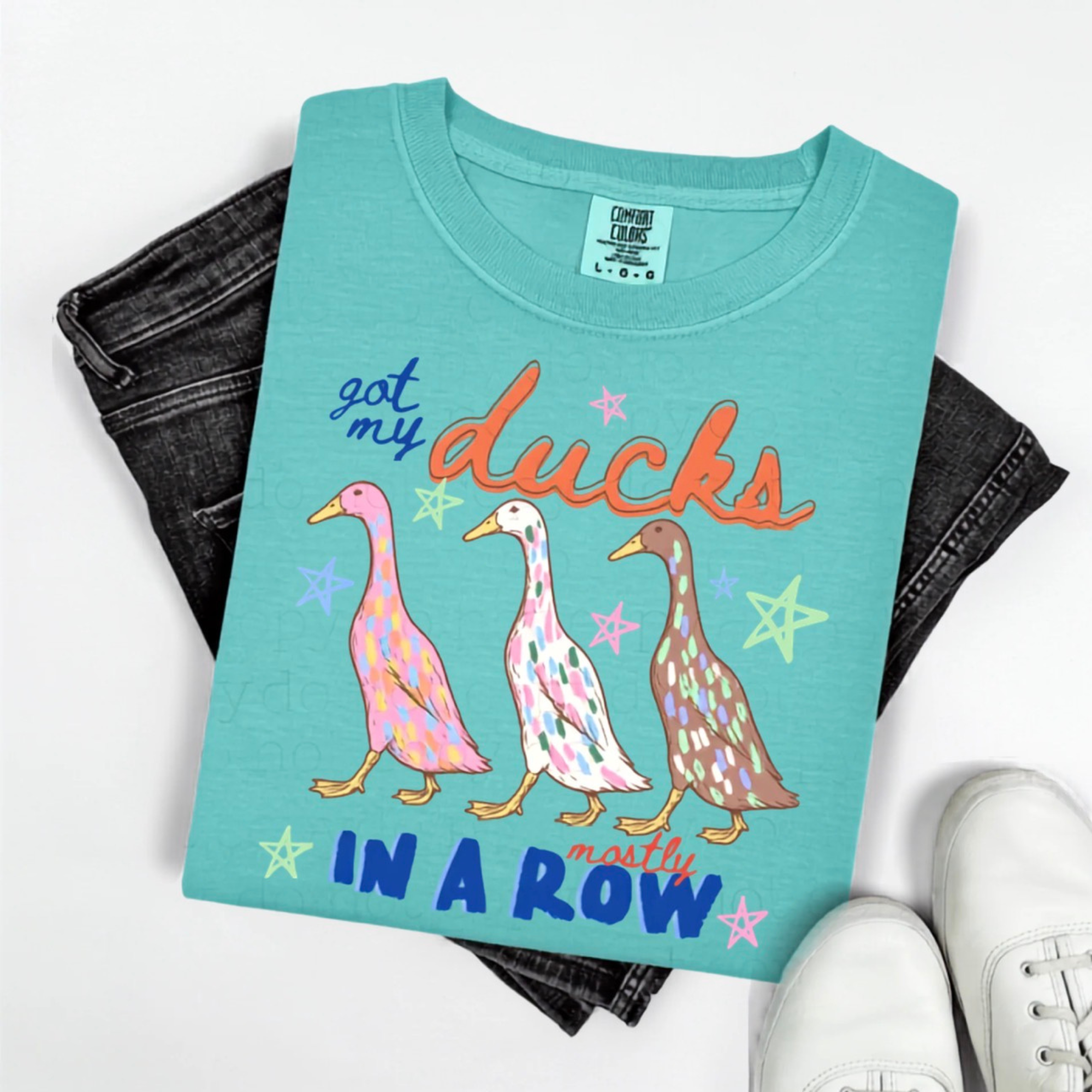 GOT MY DUCKS IN A ROW - T-SHIRT