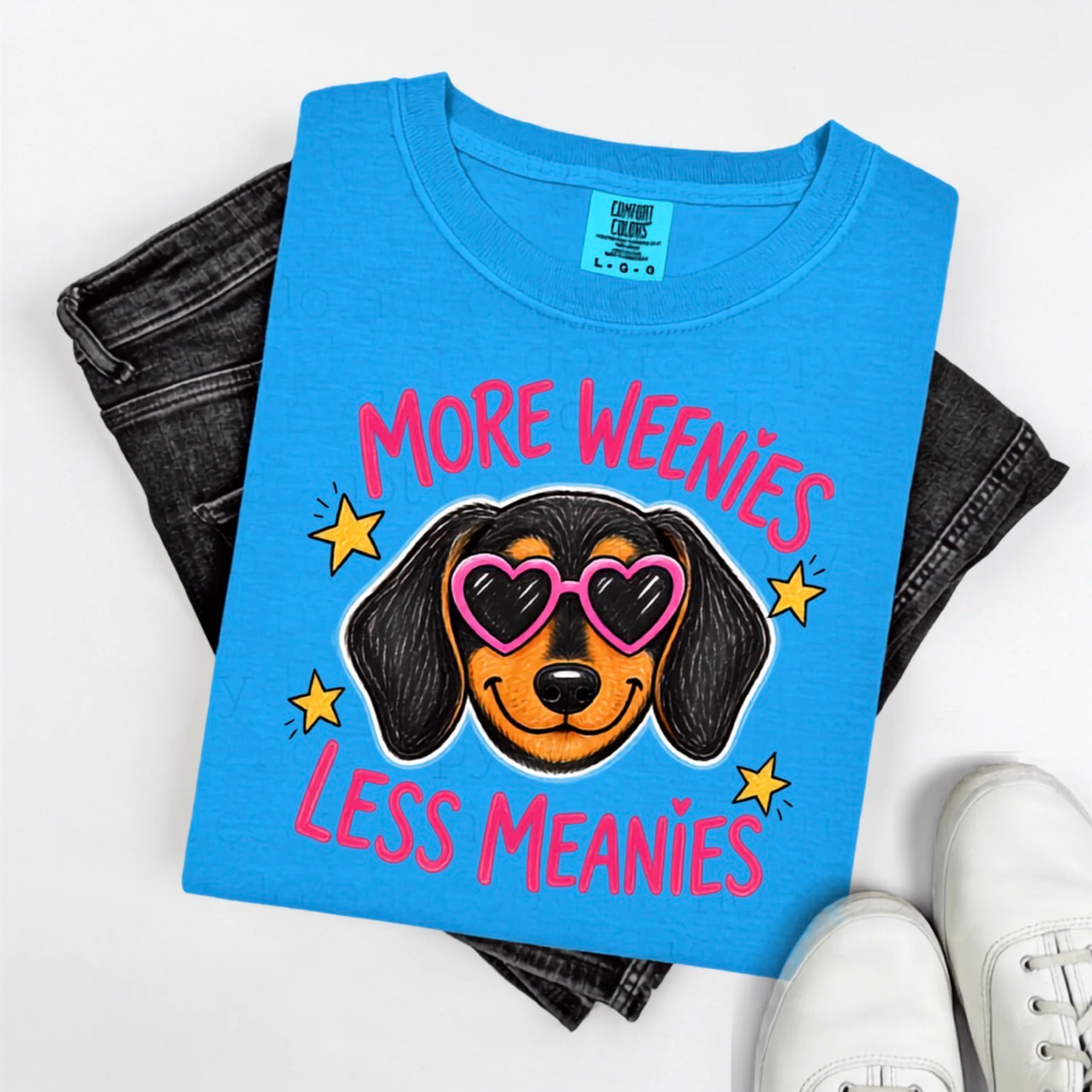 MORE WEENIES LESS MEANIES - T-SHIRT