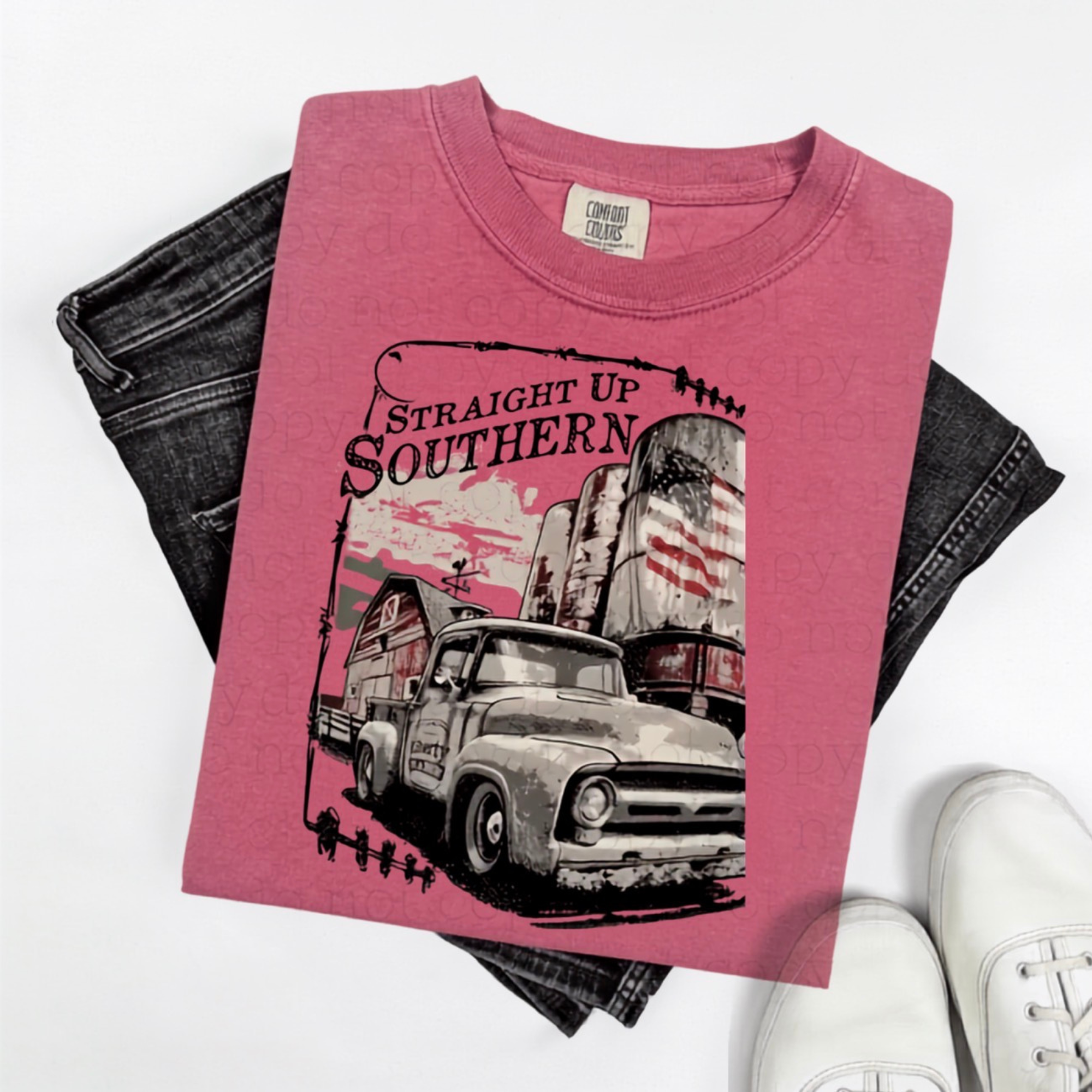 STRAIGHT UP SOUTHERN - T-SHIRT