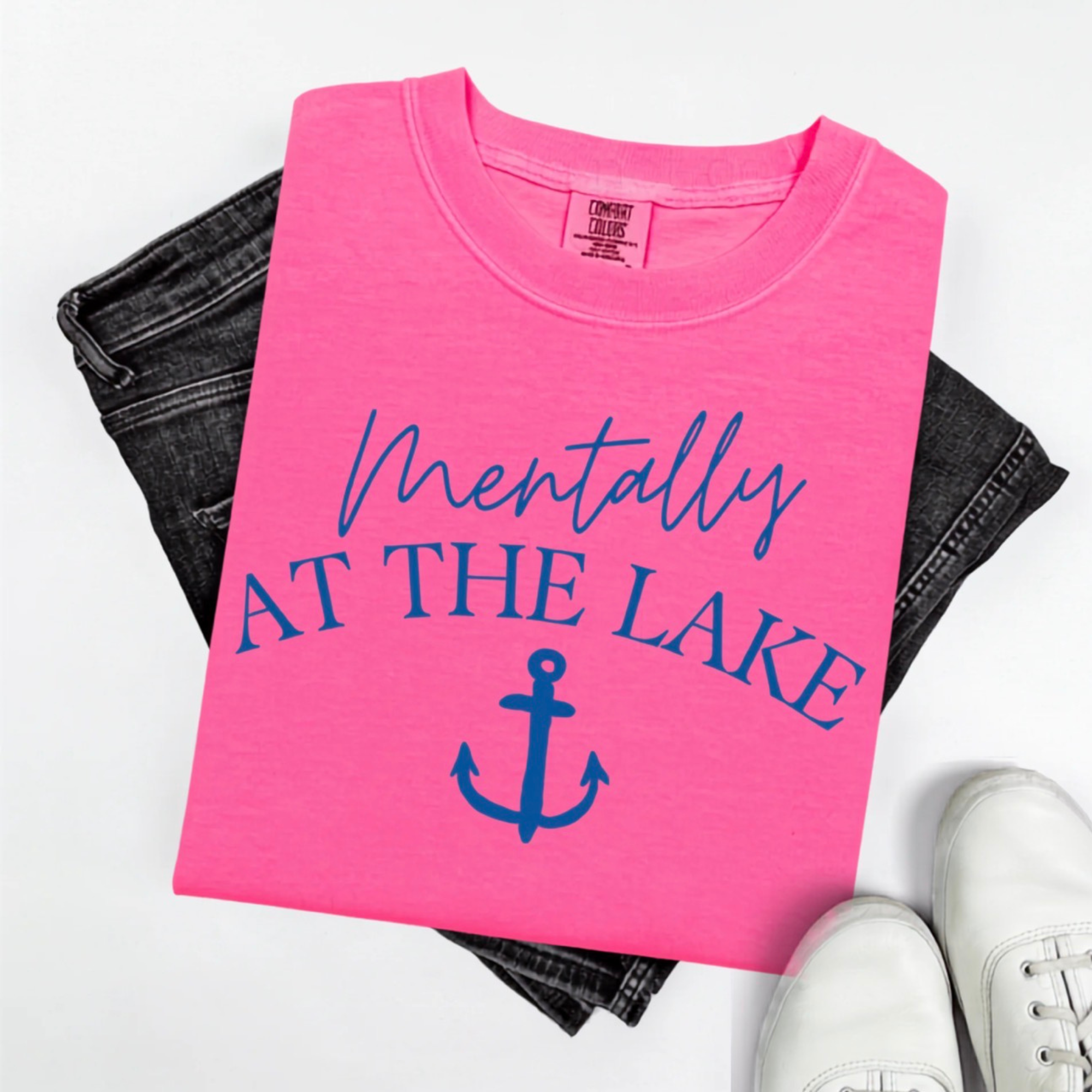 MENTALLY AT THE LAKE - T-SHIRT